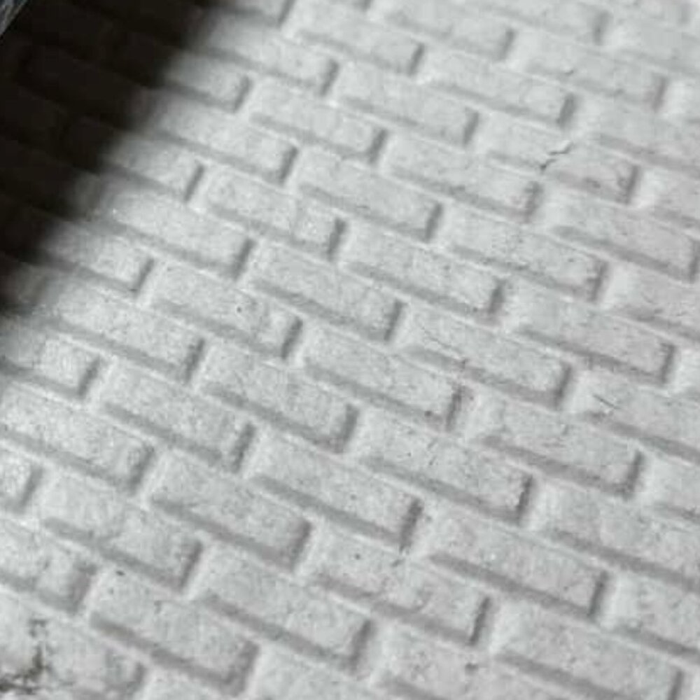 Basic Brick Effect Texture Miniature Terrain Roller for Clay and Modeling Craft